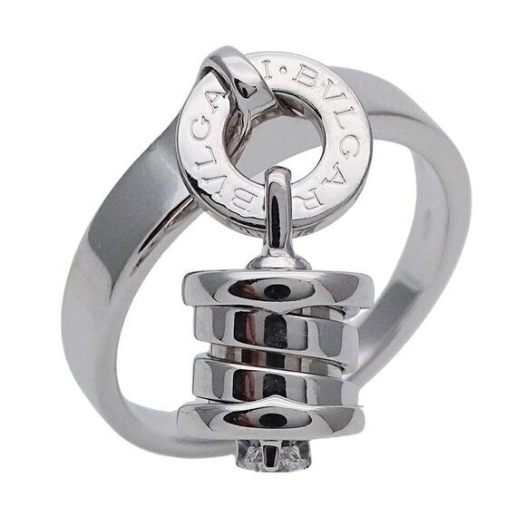 BVLGARI White Gold Diamond Ring - Picture 1 of 13